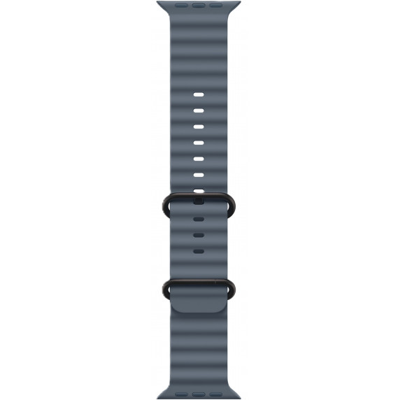 Apple Watch Ultra 3 49mm Ocean Band Anchor Blue / Natural Titanium Case