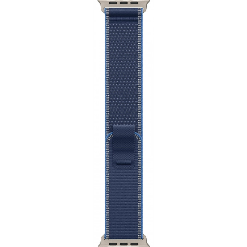 Apple Watch Ultra 3 49mm Trail Loop Blue/Bright Blue / Natural Titanium Case