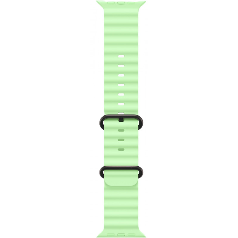 Apple Watch Ultra 3 49mm Ocean Band Neon Green / Natural Titanium Case