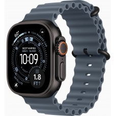Купить Apple Watch Ultra 3 49mm Ocean Band Anchor Blue / Black Titanium Case