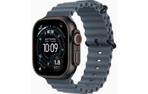 Купить Apple Watch Ultra 3 49mm Ocean Band Anchor Blue / Black Titanium Case