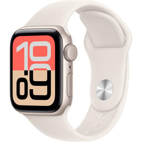 Apple Watch SE 3 40mm Starlight Aluminum Case / Starlight Sport Band