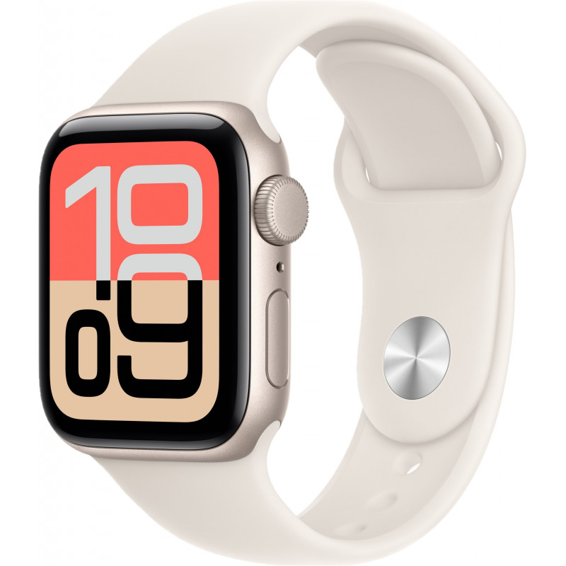 Apple Watch SE 3 40mm Starlight Aluminum Case / Starlight Sport Band